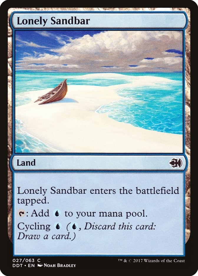 Image for Lonely Sandbar (27) [Merfolk vs. Goblins] - Magic: The Gathering
