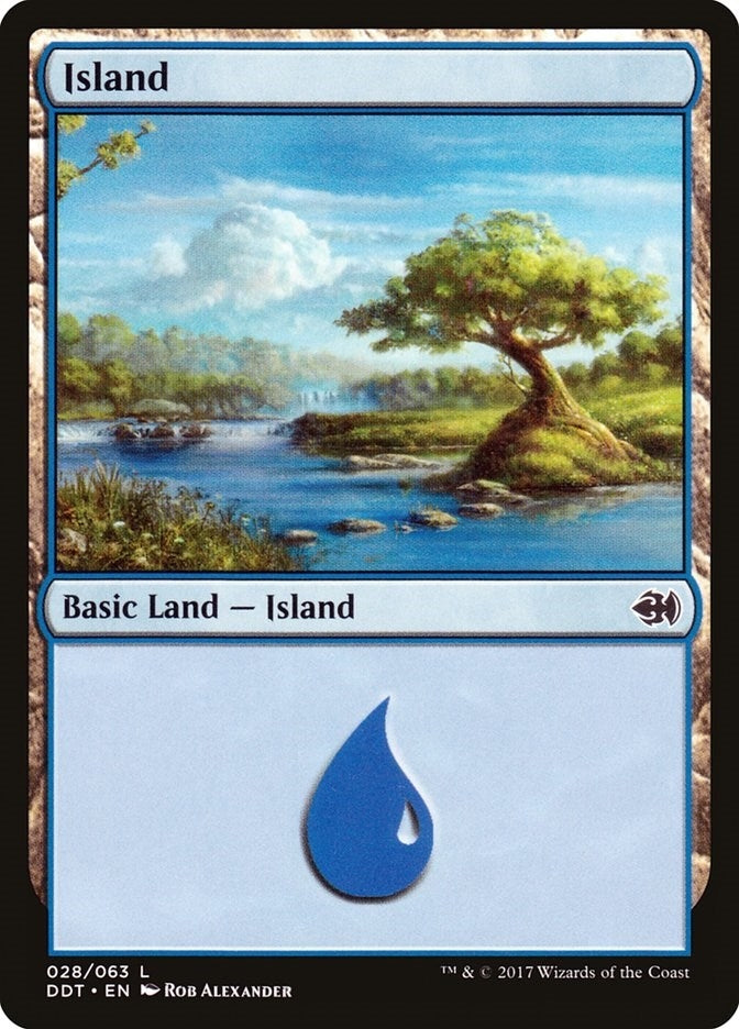 Image for Island (028) (28) [Merfolk vs. Goblins] - Magic: The Gathering