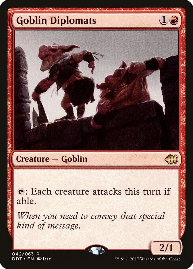 Image for Goblin Diplomats (42) [Merfolk vs. Goblins] - Magic: The Gathering