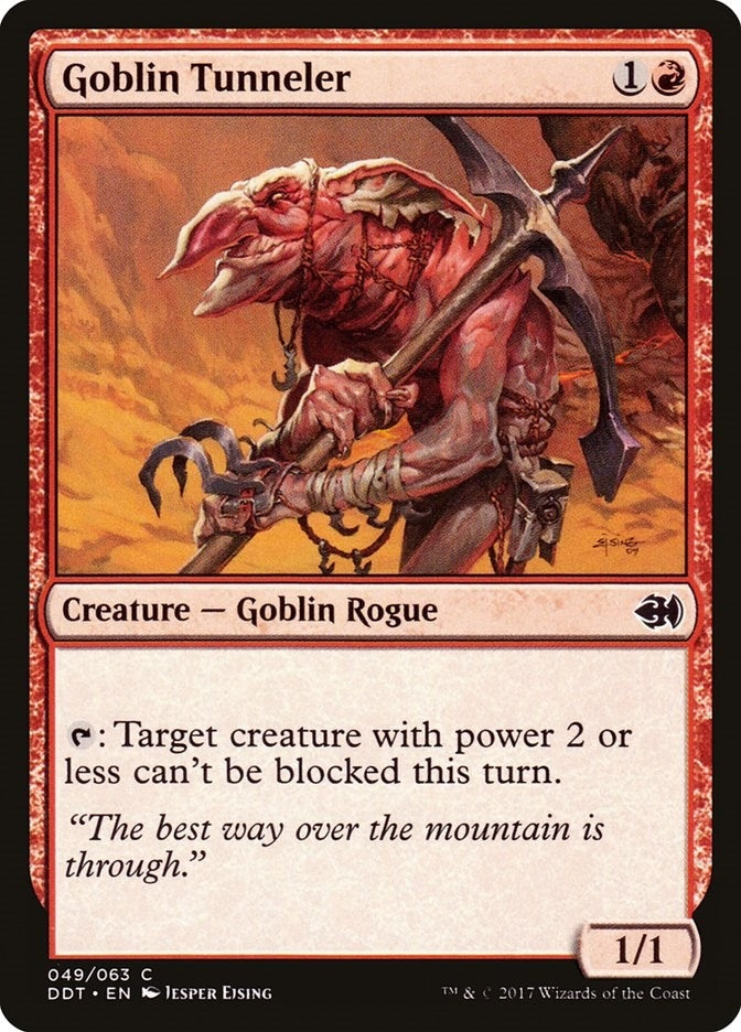 Image for Goblin Tunneler (49) [Merfolk vs. Goblins] - Magic: The Gathering