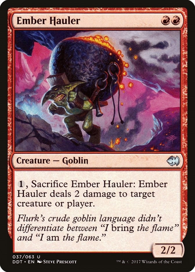 Image for Ember Hauler (37) [Merfolk vs. Goblins] - Magic: The Gathering