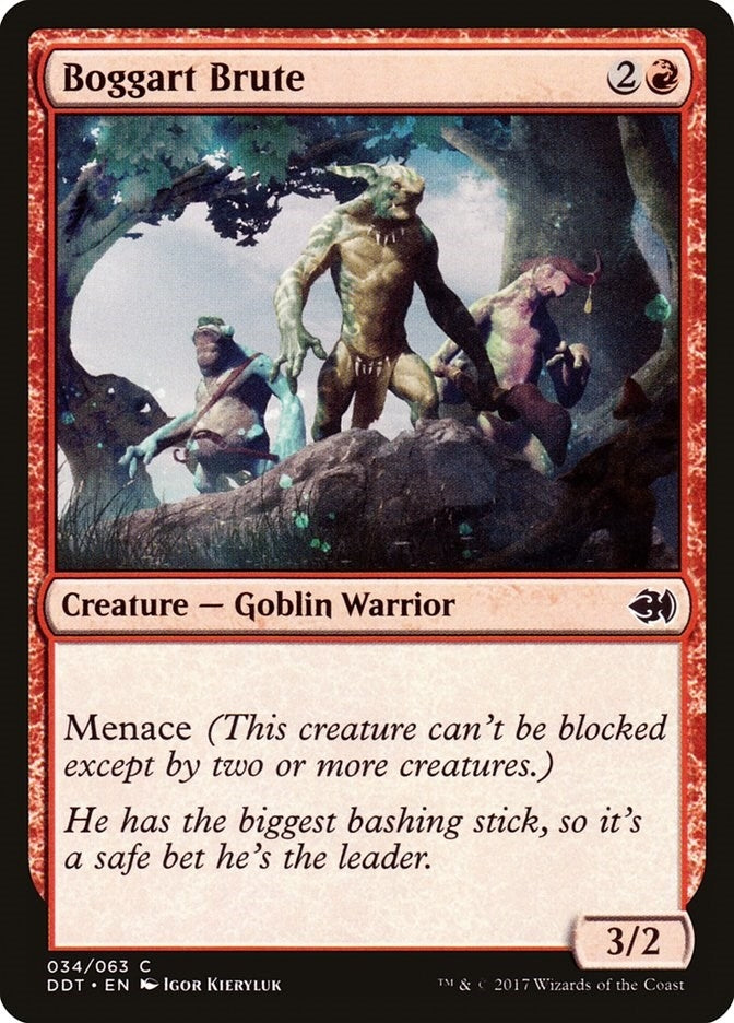 Boggart Brute (34) [Duel Decks: Merfolk vs. Goblins]