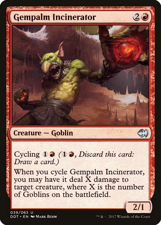 Image for Gempalm Incinerator (39) [Merfolk vs. Goblins] - Magic: The Gathering