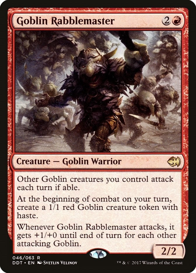 Image for Goblin Rabblemaster (46) [Merfolk vs. Goblins] - Magic: The Gathering