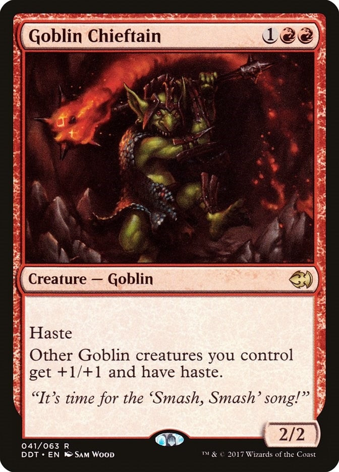 Image for Goblin Chieftain (41) [Merfolk vs. Goblins] - Magic: The Gathering