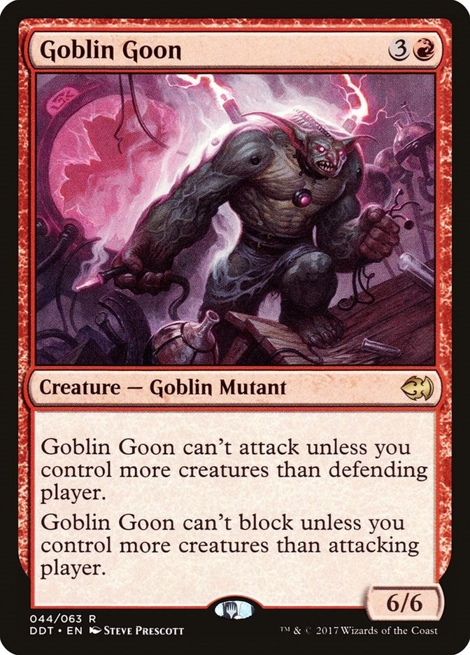 Image for Goblin Goon (44) [Merfolk vs. Goblins] - Magic: The Gathering