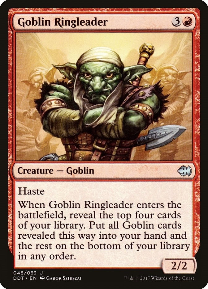 Image for Goblin Ringleader (48) [Merfolk vs. Goblins] - Magic: The Gathering