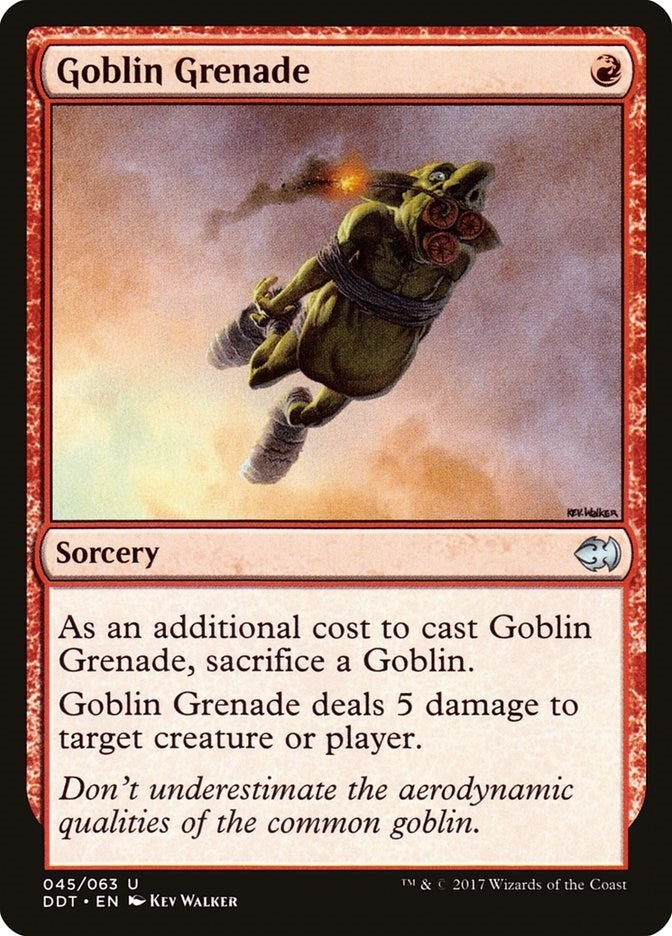 Image for Goblin Grenade (45) [Merfolk vs. Goblins] - Magic: The Gathering