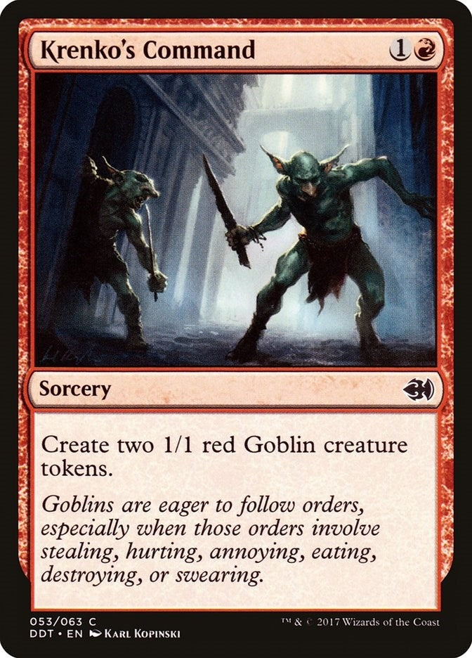 Image for Krenko's Command (53) [Merfolk vs. Goblins] - Magic: The Gathering