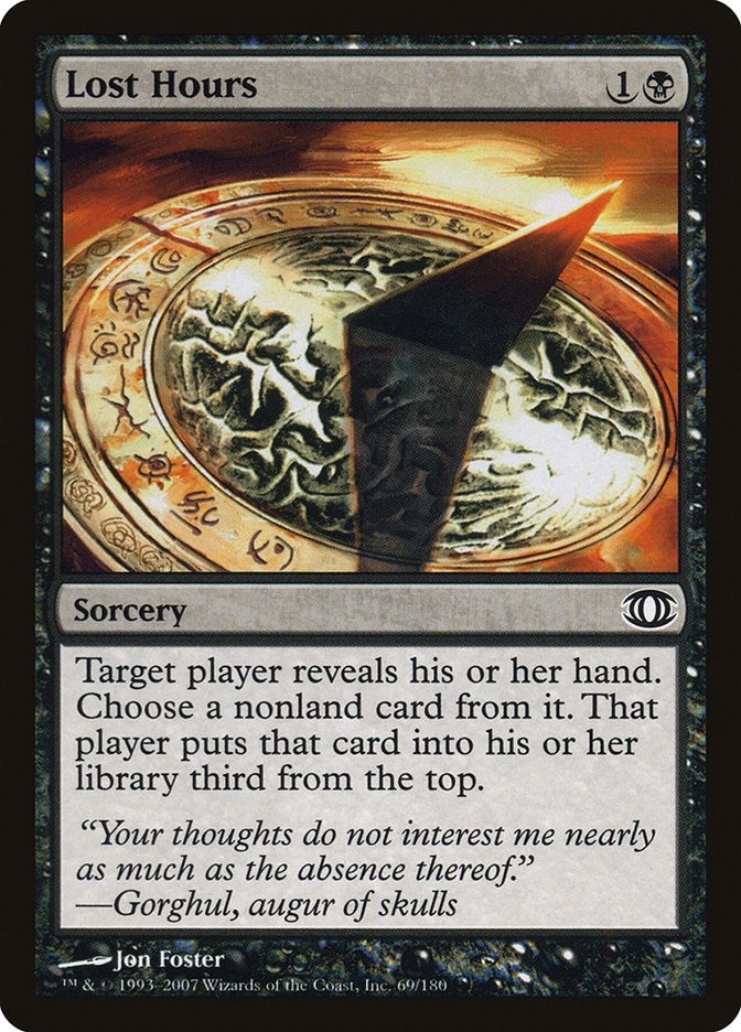 Image for Lost Hours (69) [Future Sight] - Magic: The Gathering