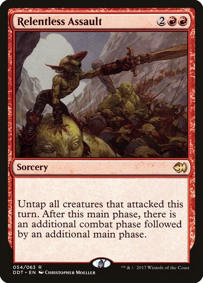 Image for Relentless Assault (54) [Merfolk vs. Goblins] - Magic: The Gathering