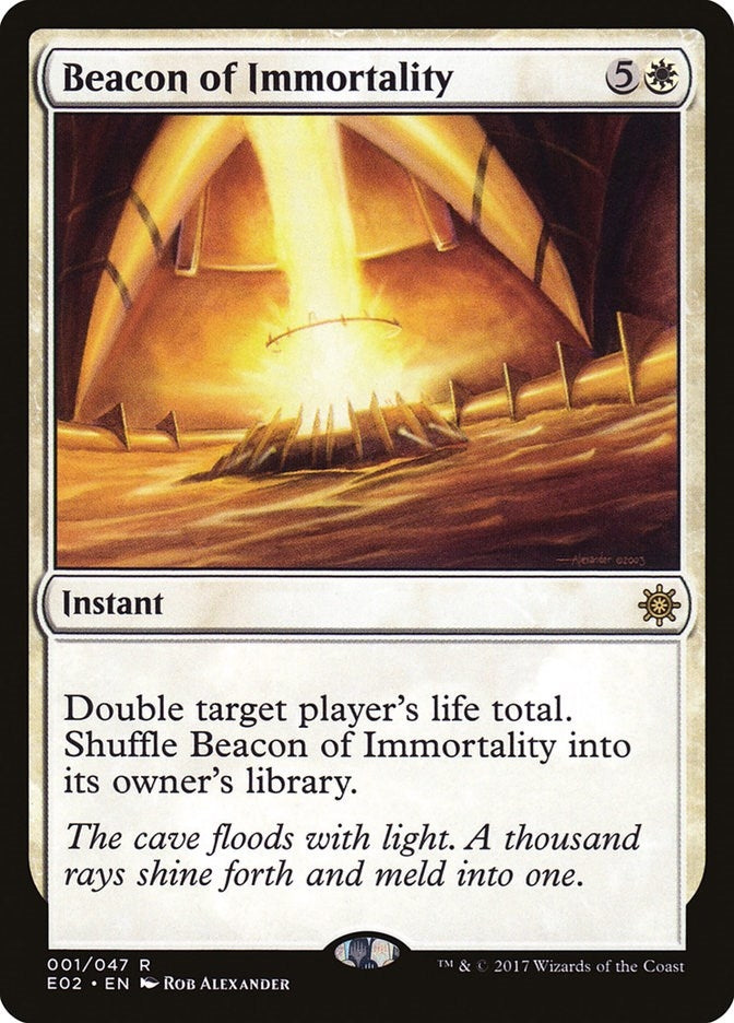 Image for Beacon of Immortality (1) [Explorers of Ixalan] - Magic: The Gathering