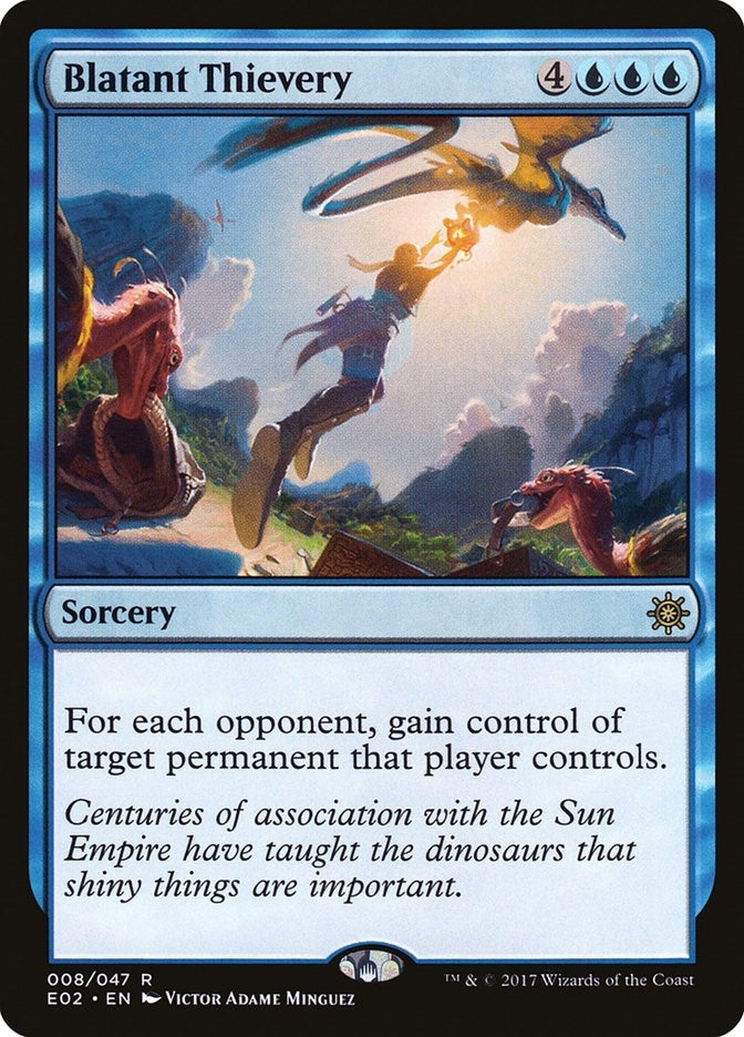 Image for Blatant Thievery (8) [Explorers of Ixalan] - Magic: The Gathering