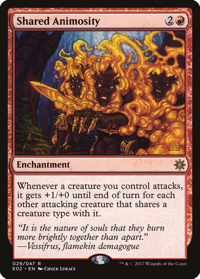 Image for Shared Animosity (29) [Explorers of Ixalan] - Magic: The Gathering