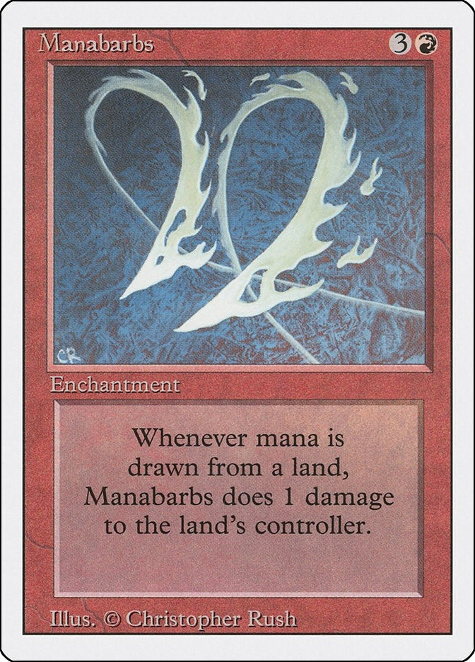 Image for Manabarbs [Revised Edition] - Magic: The Gathering