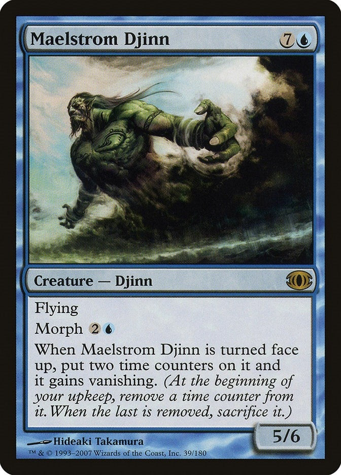 Image for Maelstrom Djinn (39) [Future Sight] - Magic: The Gathering
