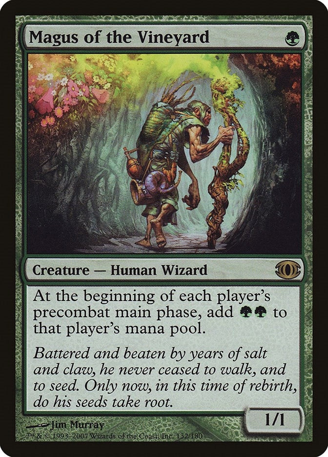 Image for Magus of the Vineyard (132) [Future Sight] - Magic: The Gathering