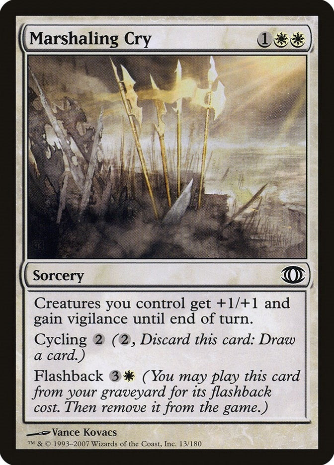 Image for Marshaling Cry (13) [Future Sight] - Magic: The Gathering