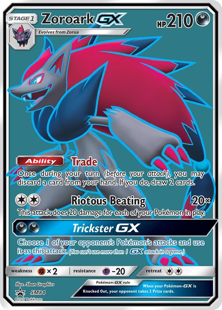 Image for Zoroark GX - SM84 (SM84) [SM Promos] - Pokemon