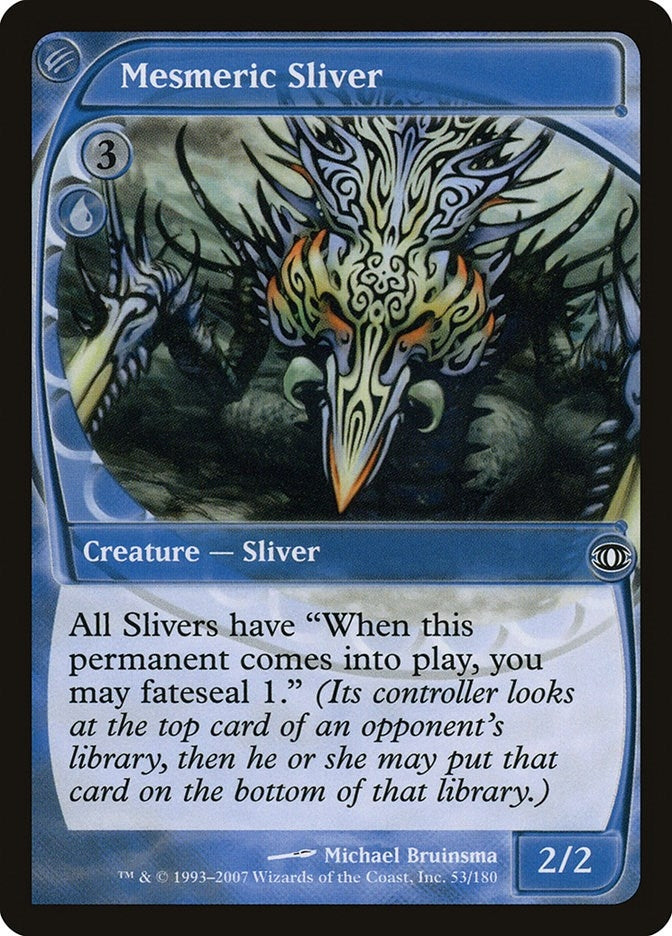 Image for Mesmeric Sliver (53) [Future Sight] - Magic: The Gathering