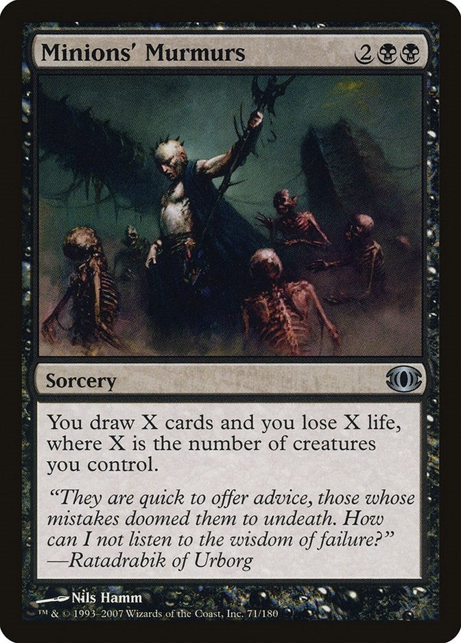 Image for Minions' Murmurs (71) [Future Sight] - Magic: The Gathering