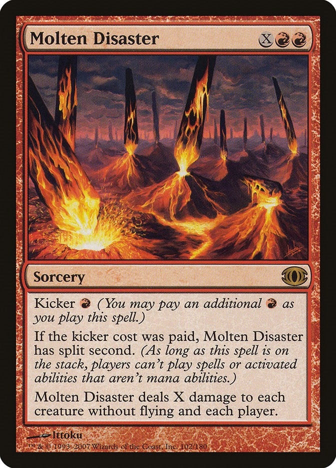 Image for Molten Disaster (102) [Future Sight] - Magic: The Gathering