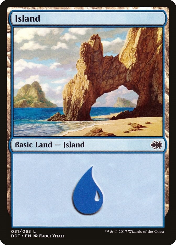 Image for Island (031) (31) [Merfolk vs. Goblins] - Magic: The Gathering