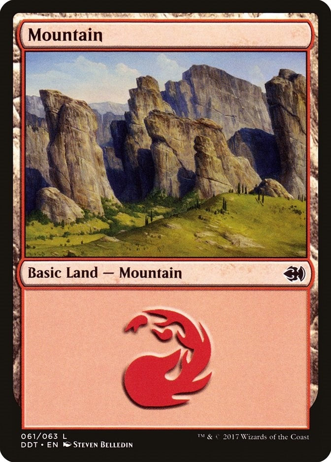 Image for Mountain (061) (61) [Merfolk vs. Goblins] - Magic: The Gathering