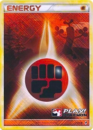 Image for Fighting Energy - 93/95 (Play! Pokemon) (093/095) [League & Championship Cards] - Pokemon