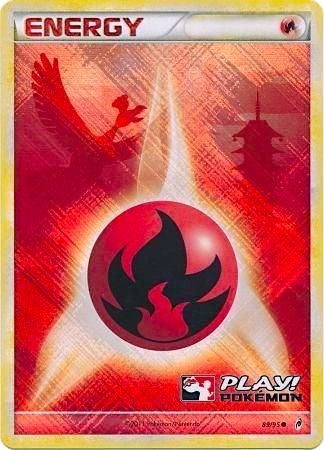 Fire Energy - 89/95 (Play! Pokemon) (089/095) [League & Championship Cards]