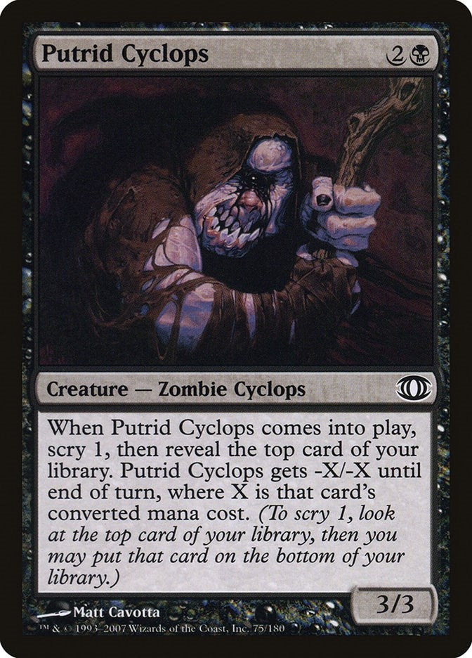 Image for Putrid Cyclops (75) [Future Sight] - Magic: The Gathering
