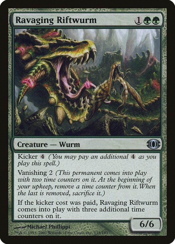 Image for Ravaging Riftwurm (135) [Future Sight] - Magic: The Gathering