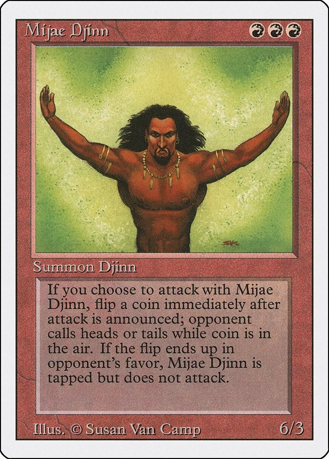 Image for Mijae Djinn [Revised Edition] - Magic: The Gathering