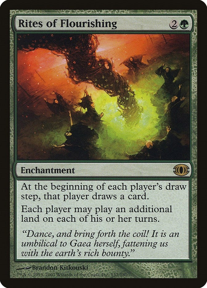 Image for Rites of Flourishing (137) [Future Sight] - Magic: The Gathering