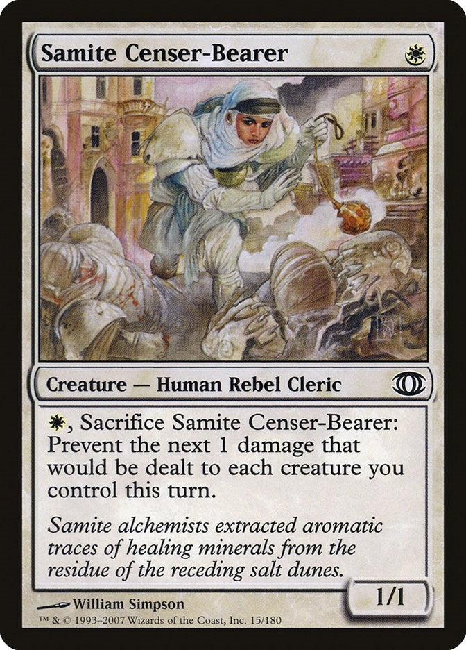 Image for Samite Censer-Bearer (15) [Future Sight] - Magic: The Gathering