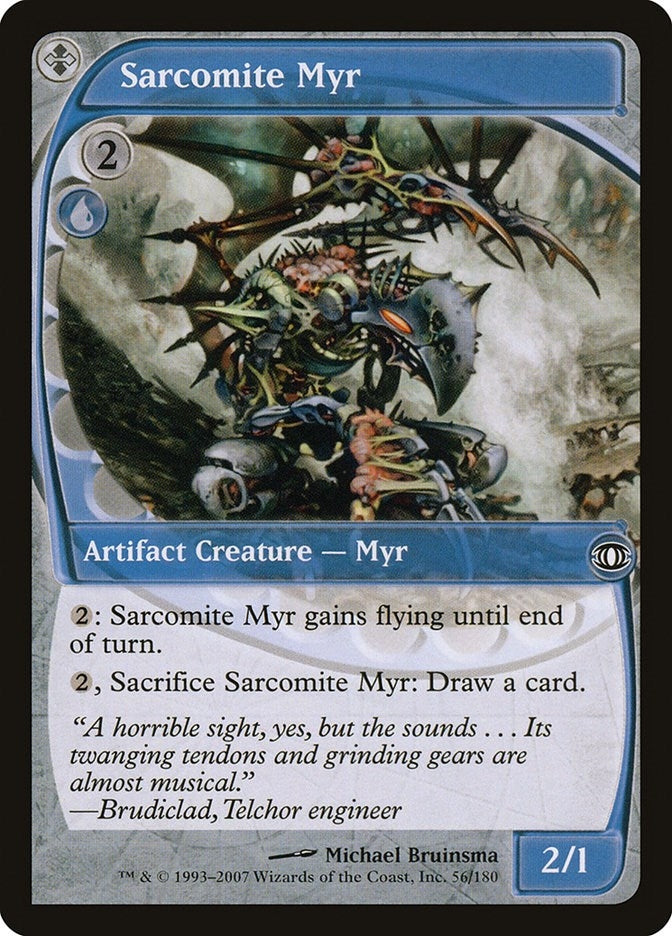 Image for Sarcomite Myr (56) [Future Sight] - Magic: The Gathering