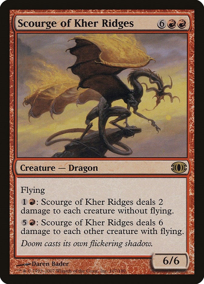 Image for Scourge of Kher Ridges (107) [Future Sight] - Magic: The Gathering