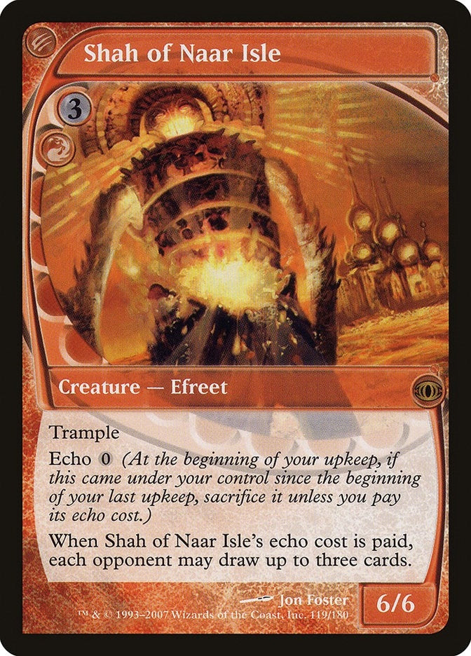 Image for Shah of Naar Isle (119) [Future Sight] - Magic: The Gathering
