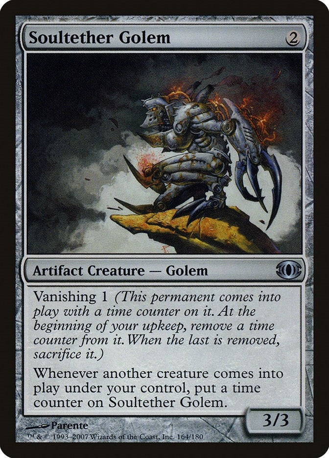 Image for Soultether Golem (164) [Future Sight] - Magic: The Gathering