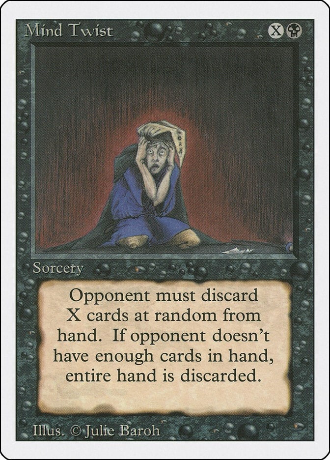 Image for Mind Twist [Revised Edition] - Magic: The Gathering