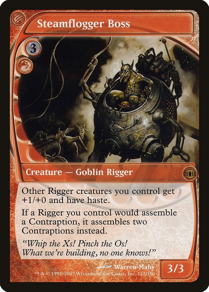 Image for Steamflogger Boss (121) [Future Sight] - Magic: The Gathering