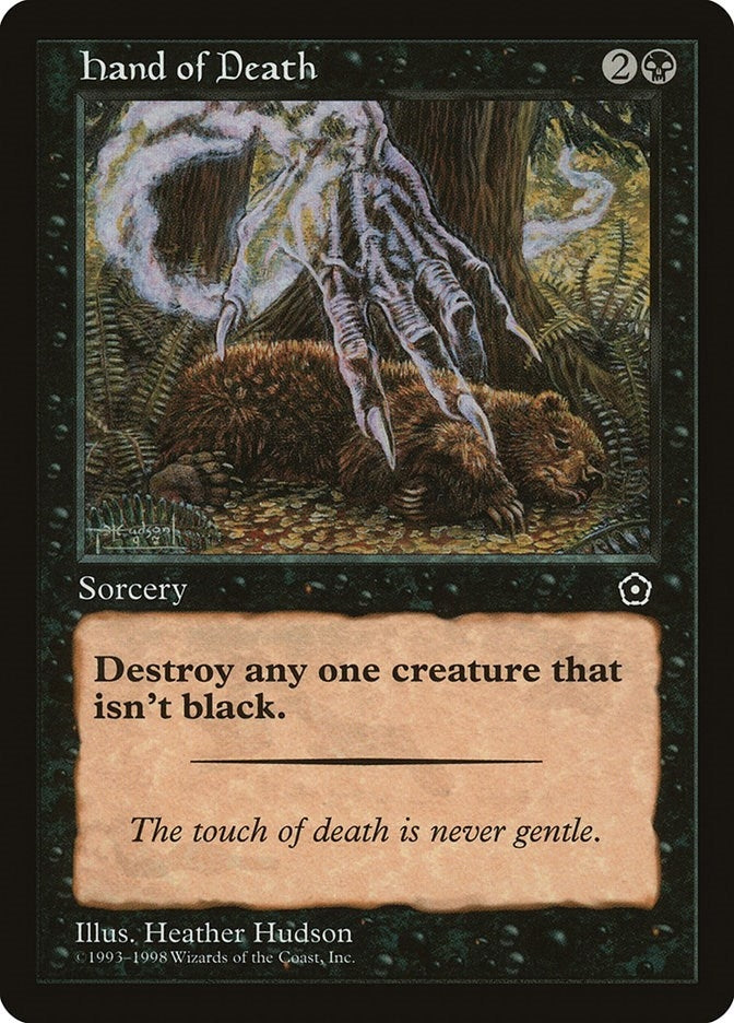 Image for Hand of Death [Portal Second Age] - Magic: The Gathering
