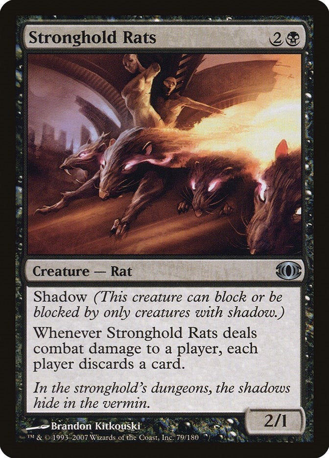 Image for Stronghold Rats (79) [Future Sight] - Magic: The Gathering