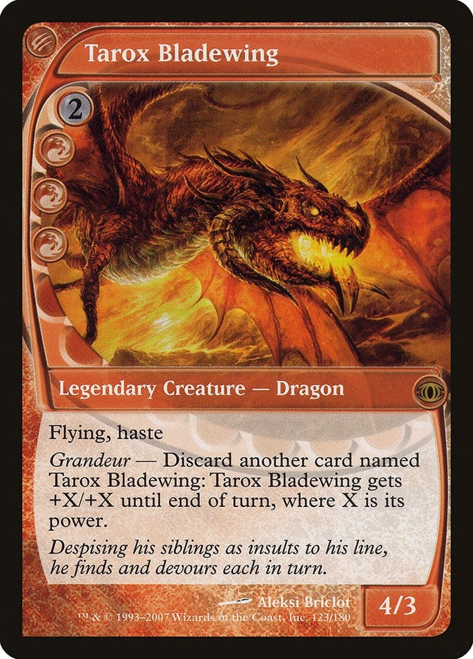Image for Tarox Bladewing (123) [Future Sight] - Magic: The Gathering