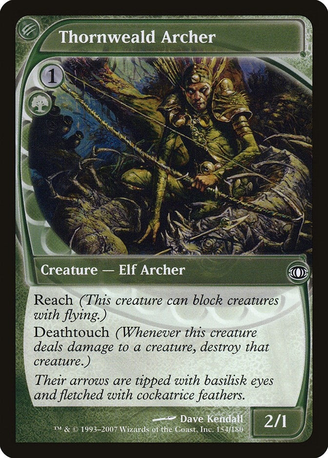Image for Thornweald Archer (154) [Future Sight] - Magic: The Gathering