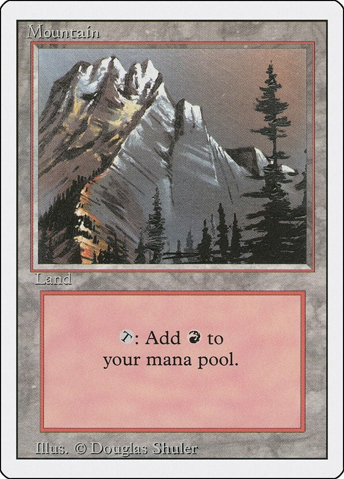 Image for Mountain (A) (290) [Revised Edition] - Magic: The Gathering