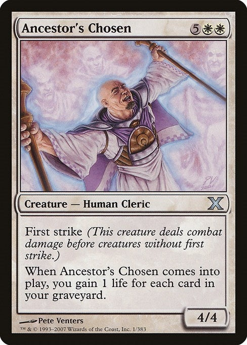 Image for Ancestor's Chosen (1) [10th Edition] - Magic: The Gathering