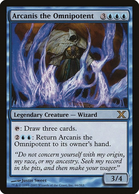 Image for Arcanis the Omnipotent (66) [10th Edition] - Magic: The Gathering