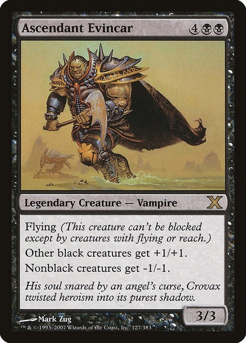 Image for Ascendant Evincar (127) [10th Edition] - Magic: The Gathering