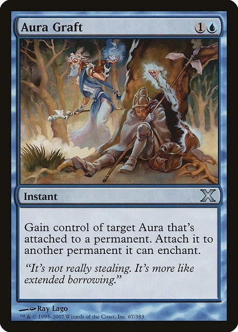 Image for Aura Graft (67) [10th Edition] - Magic: The Gathering